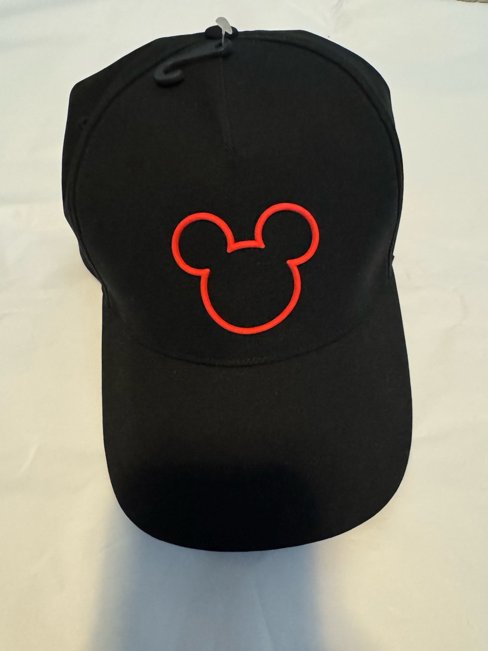 NWT Lululemon Disney Black Cap with Red Logos